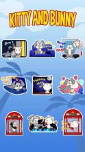 Keyboard Sticker Kitty N Bunny screenshot 1