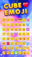Cube Emoji for Kika Keyboard screenshot 3