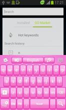 Pink Keyboard Glow screenshot 1
