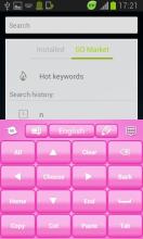 Pink Keyboard Glow screenshot 5